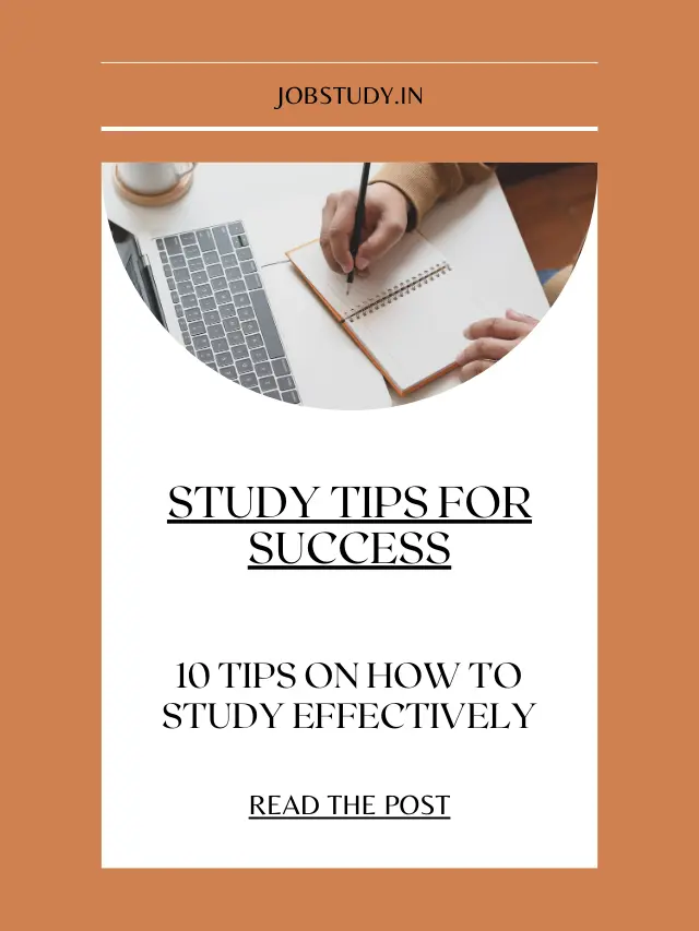 10 Tips on How to Study Effectively
